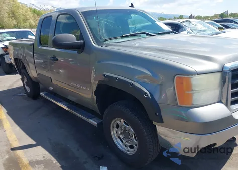 2007 GMC Sierra 2500Hd Sle1 from USA, damaged, VIN 1GTHK29K47E599527
